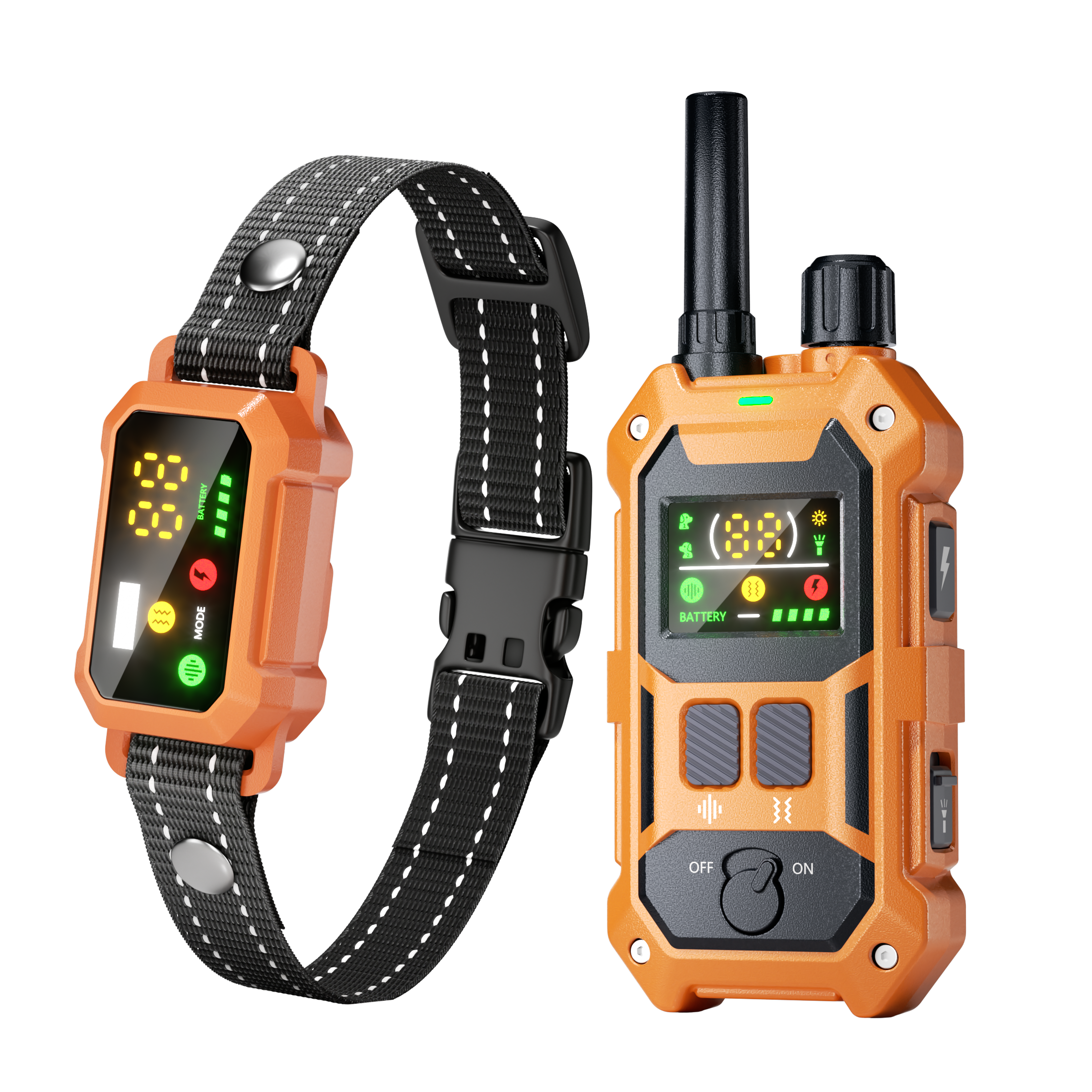 BLACKDOG Military Dog Shock Collar (orange)