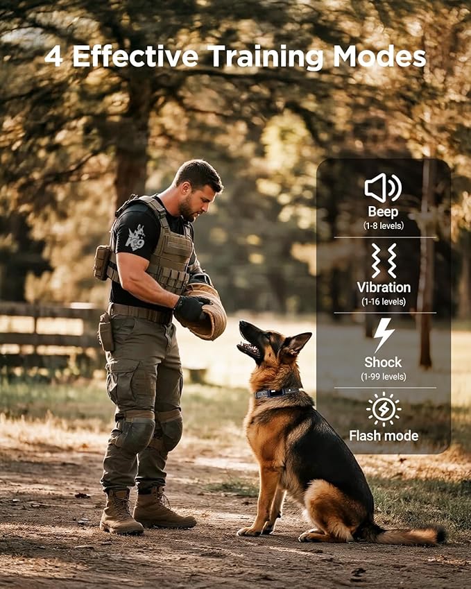 BLACKDOG Military Dog Shock