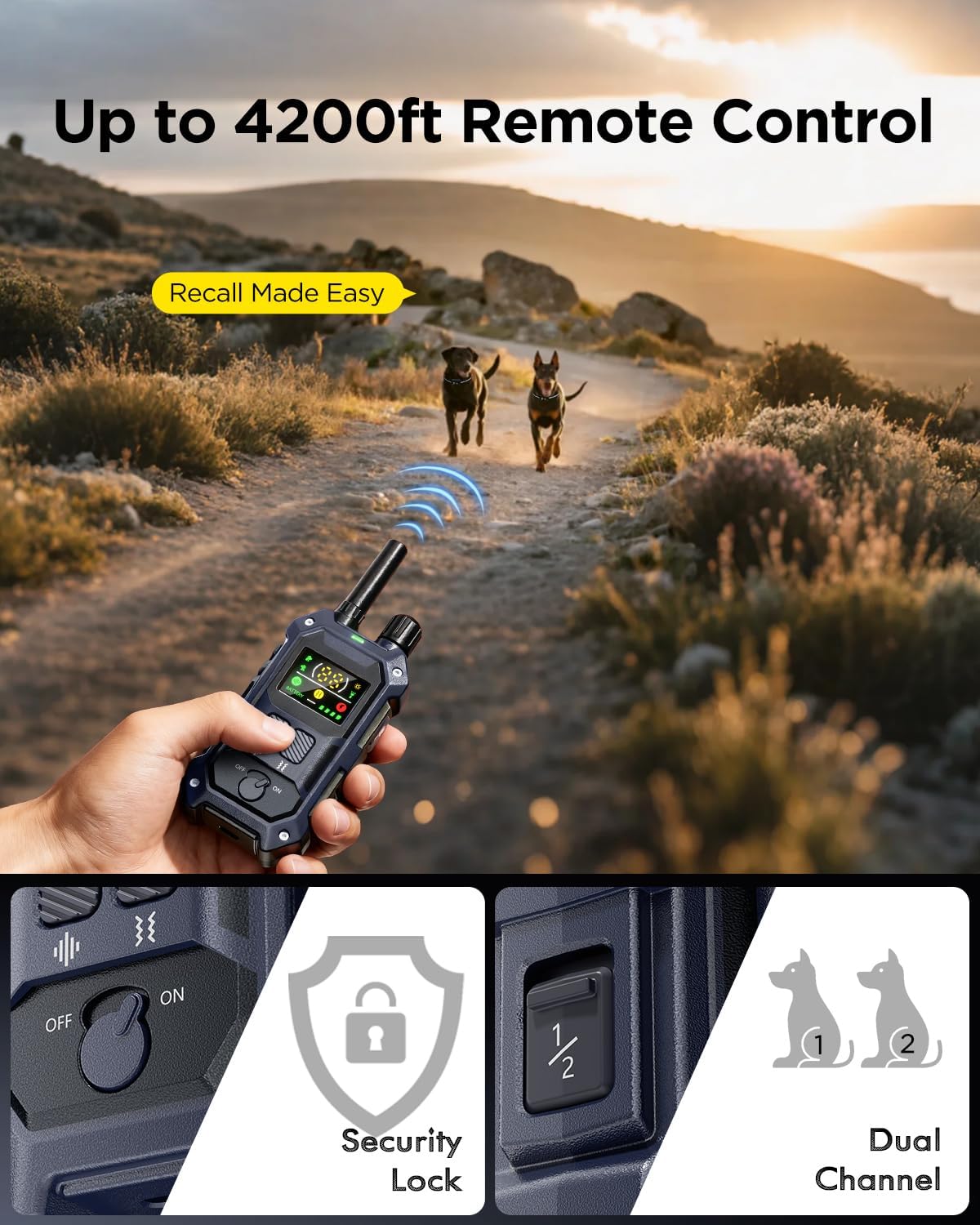 BLACKDOG Military Dog Shock