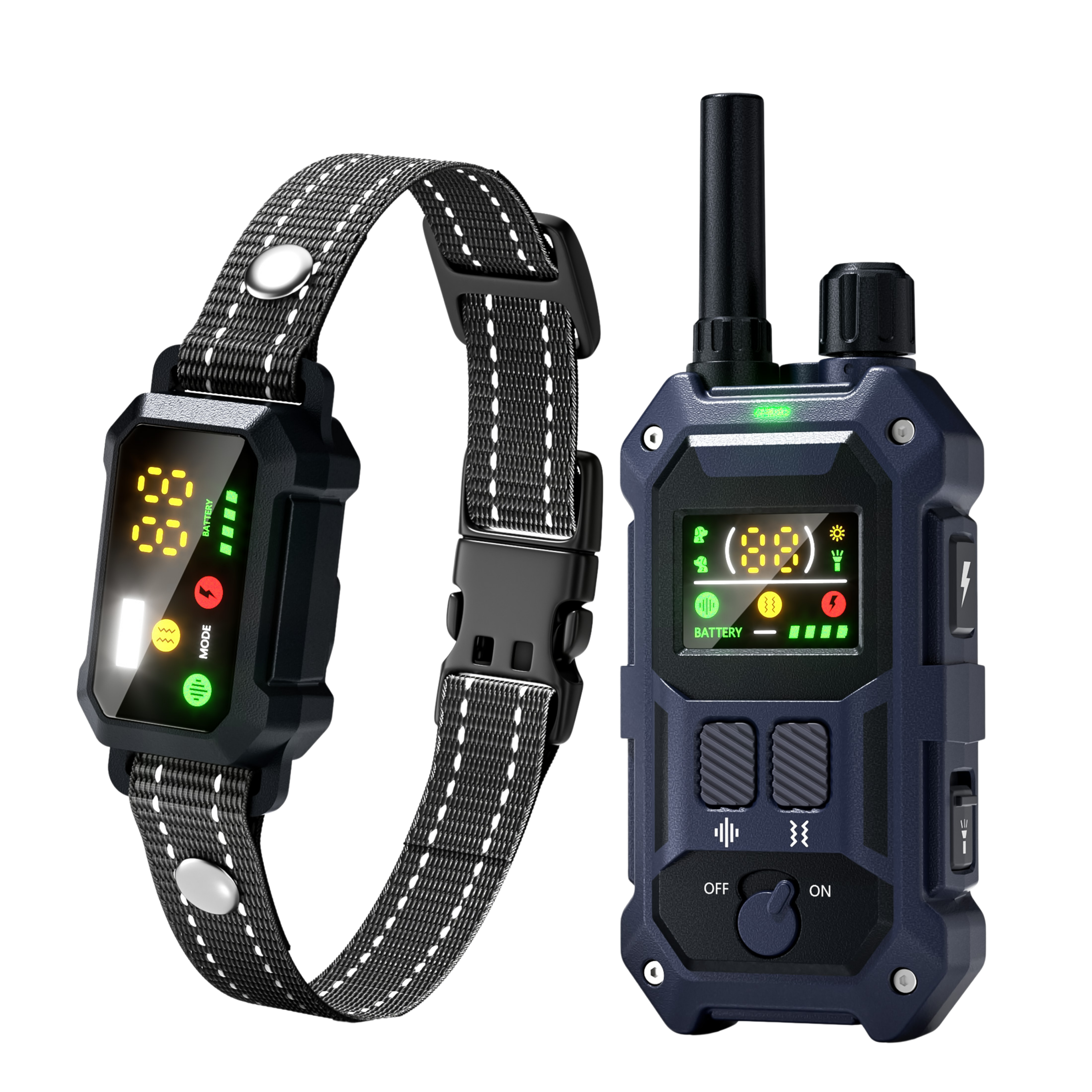 BLACKDOG Military Dog Shock Collar (Dark blue)